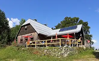 Anton-Schosser-Hütte auf der Hohen Dirn