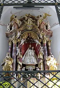 Altar in der Loretokapelle bei Oberstdorf