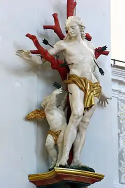 Hl. Sebastian in der Pfarrkirche Wolfegg