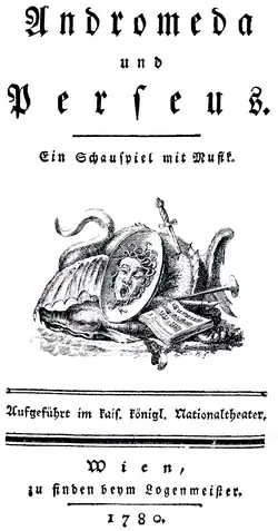 Melodram Andromeda und Perseus von Anton Zimmermann, 1780