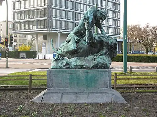 Samson und der Löwe, Antwerpen