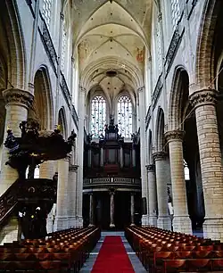 Innenansicht nach Westen