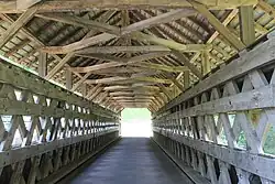 Innenansicht der Anzenwiler Brücke
