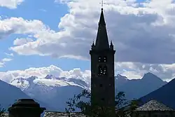 Glockenturm mit Tête du Ruitor