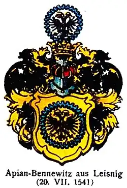 Wappen derer von Apian-Bennewitz