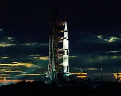 Apollo 17 Saturn V Rakete vor dem Start