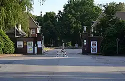 Haupteingang der Jürgen-Schumann-Kaserne