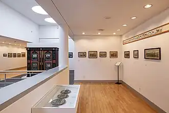 Blick in die Ausstellung zur Bauernmalerei