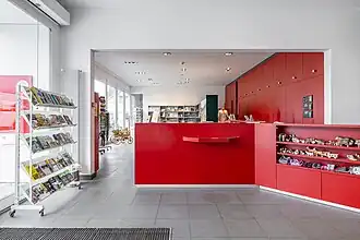 Foyer des Appenzeller Volkskunde-Museums Stein