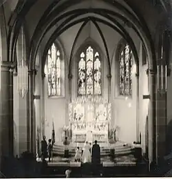 Blick zum Altar 1961