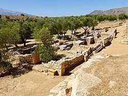 Bühnengebäude (skene)