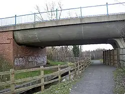 Trogbrücke des Basingstoke-Kanals über den Blackwater River