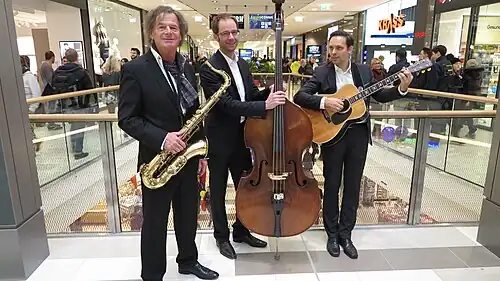 Musiker zur Eröffnung