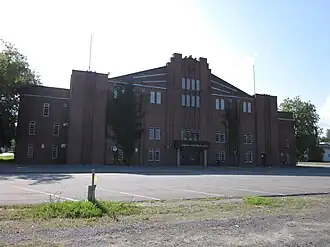 Außenansicht der Aréna Jacques Plante