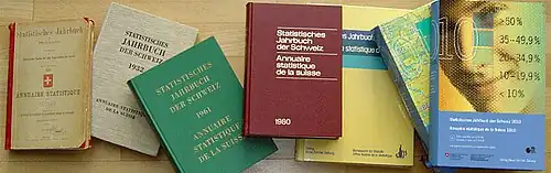 Statistische Jahrbücher der Schweiz