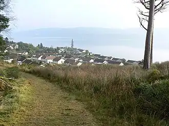 Blick über Ardentinny