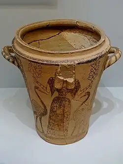 Urne mit Potnia theron