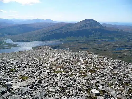 Südgrat mit Loch Stack und Ben Stack