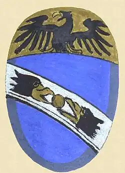 Wappen der Bandini und der Bandini Piccolomini