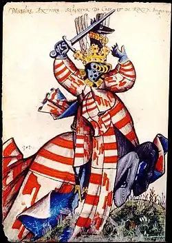 Anton I. von Croÿ Renty (1385–1475) in Rüstung