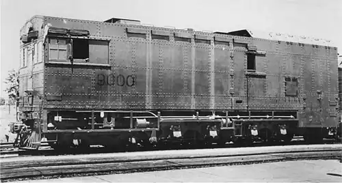 Gepanzerte kanadische CNR 9000 des Panzerzug No. 1