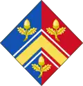 Middleton-Familienwappen (Frauenschildform)