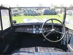 4/14 hp Cockpitansicht