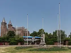 Östlicher Startpunkt am Airborneplein in Arnhem