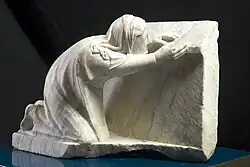 Skulptur des sogenannten "Durstigen"