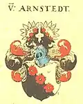 Arnstedt-Wappen in Siebmachers Wappenbuch von 1605