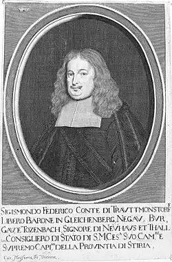 Siegmund Friedrich Graf von Trauttmansdorff, Landeshauptmann der Steiermark