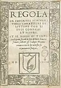 Titel der Nachdrucke von Zoppino, Venetia 1533