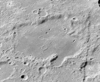 Aufnahme von Apollo 16 mit Blickrichtig nordwest
