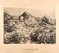 Die Katastrophe in Zug am 5. Juli 1887, Lichtdruck von Arthur Synnberg