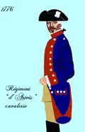 Régiment d’Artois cavalerie von 1776 bis 1779