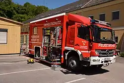 FMD und Atemschutzübung in Steyregg – Gefahrstofffahrzeug, OÖ Landesfeuerwehrverband, FF Kefermarkt