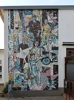 Mosaik Einkaufs­halle Aschers­leben