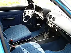Opel Ascona, Interieur
