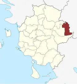 Lage des Brylle Sogn in der Assens Kommune