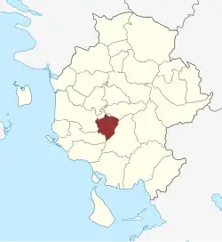 Lage des Søby Sogn in der Assens Kommune