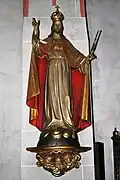 Christkönig Figur.