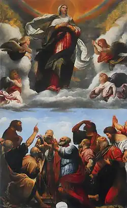 Assunta von Moretto da Brescia, 1524–1526, Santa Maria Assunta (Brescia)