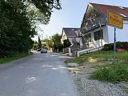 Ortsschild Ast (Freising)