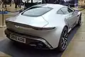 Heckansicht des Aston Martin DB10