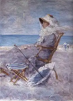 Nicolae Grigorescu, Am Meer (um 1880)