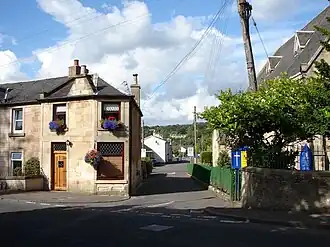 Gebäude in Crossford