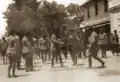 Kemal Pascha geht an die Front, bevor die Schlacht beginnt, Ankara, 12. August 1921