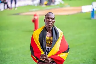 Tom Dradriga bei den Afrikameisterschaften 2024 in Douala