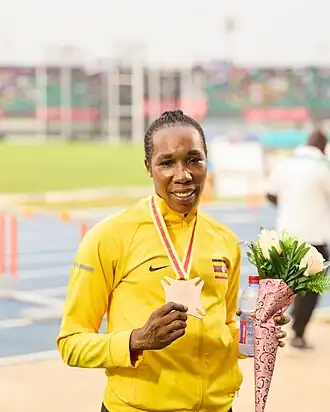 Josephine Lalam bei den Afrikaspielen 2024 in Accra