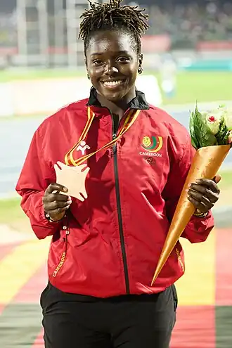 Nora Monie bei den Afrikaspielen 2024 in Accra